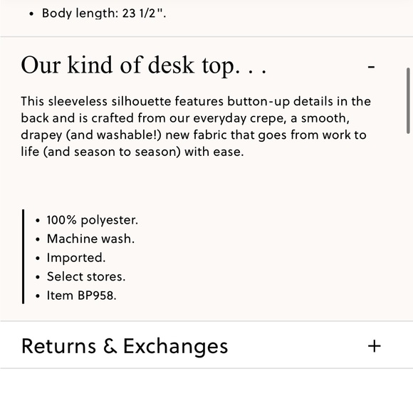 J. Crew Short-sleeve button-back top in everyday crepe - Picture 5 of 5